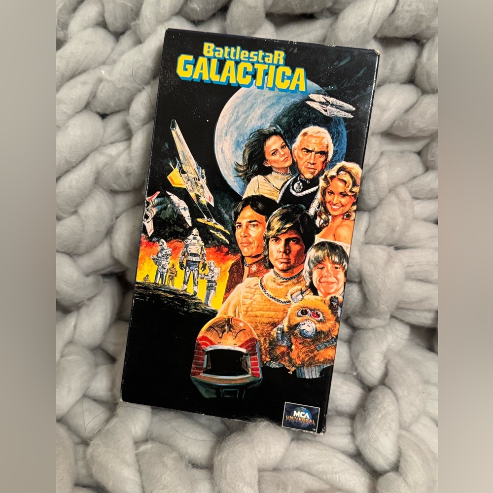 1978 Battle Star Galactica VHS Movie